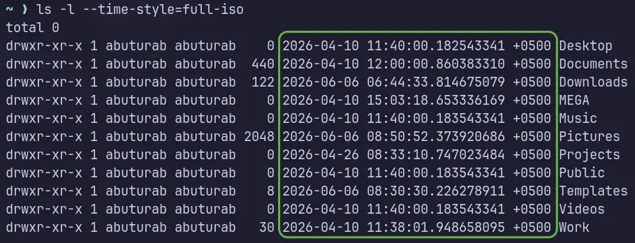 full-iso timestamps