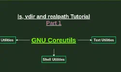 Featured image of post  GNU Coreutils: ls, vdir, realpath